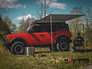 Ford Bronco Roof Rack Awning - Retractable - 6'6" x 9'8"